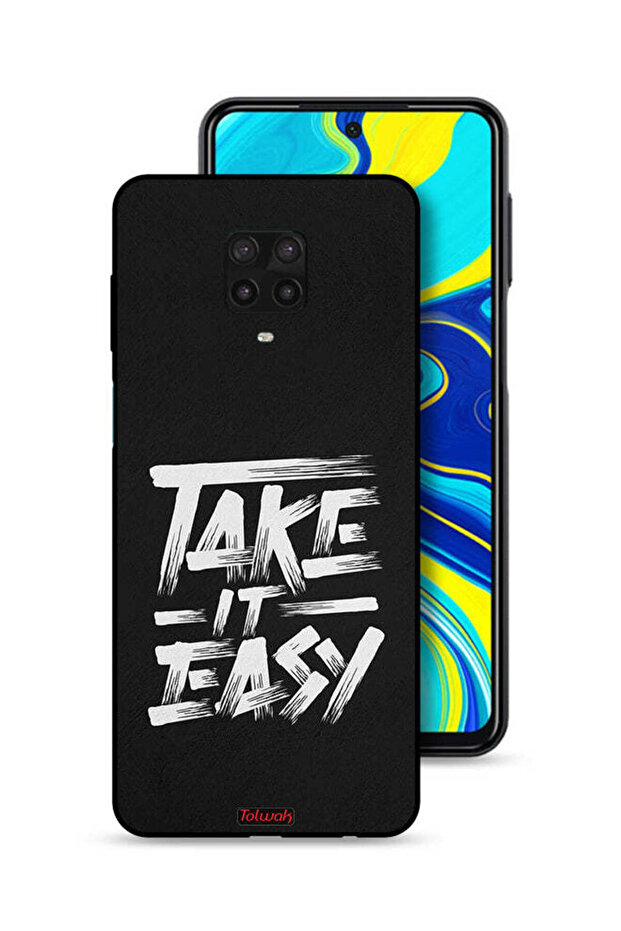 Xiaomi Redmi Note 9 Pro Protective Case Cover Take It Easy