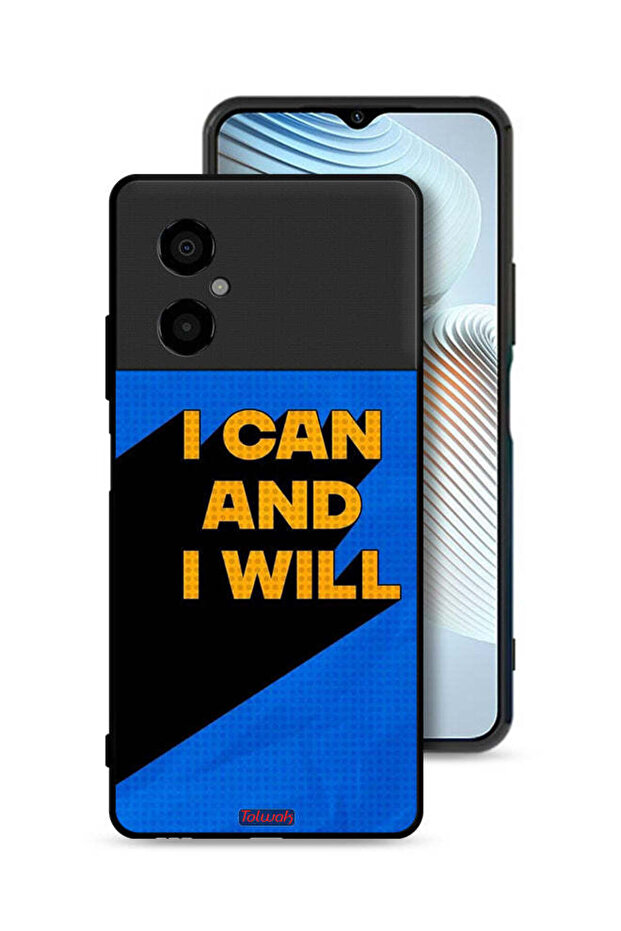 غطاء حماية لهاتف Xiaomi Poco M4 5G - أستطيع وسأفعل