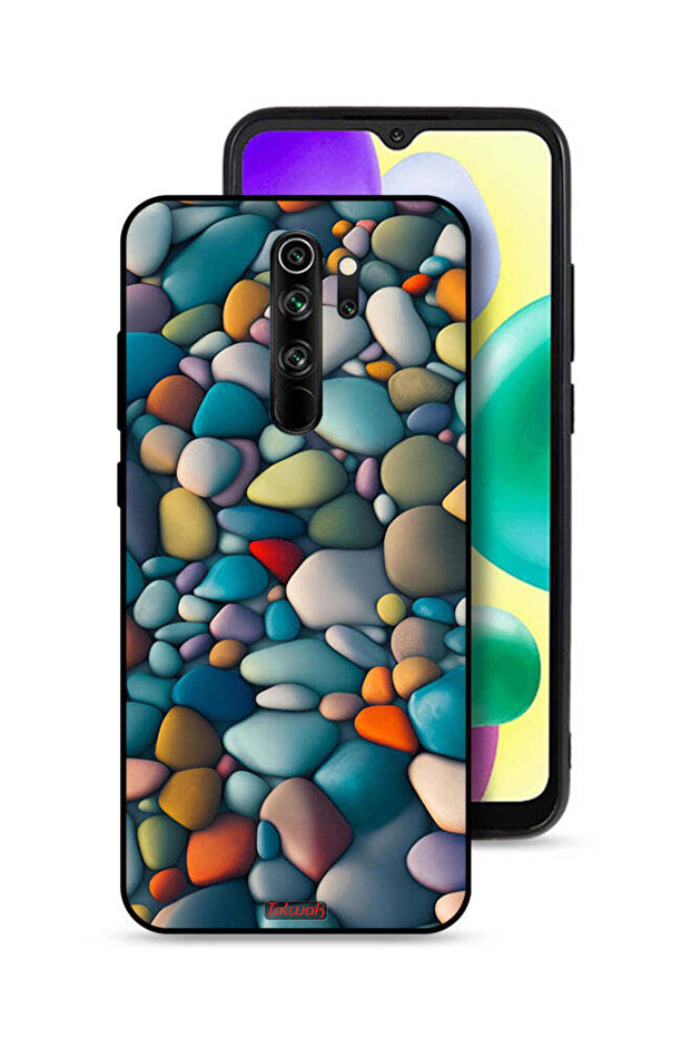 Xiaomi Redmi Note 8 Pro Protective Case Cover Stones Abstract Pattern