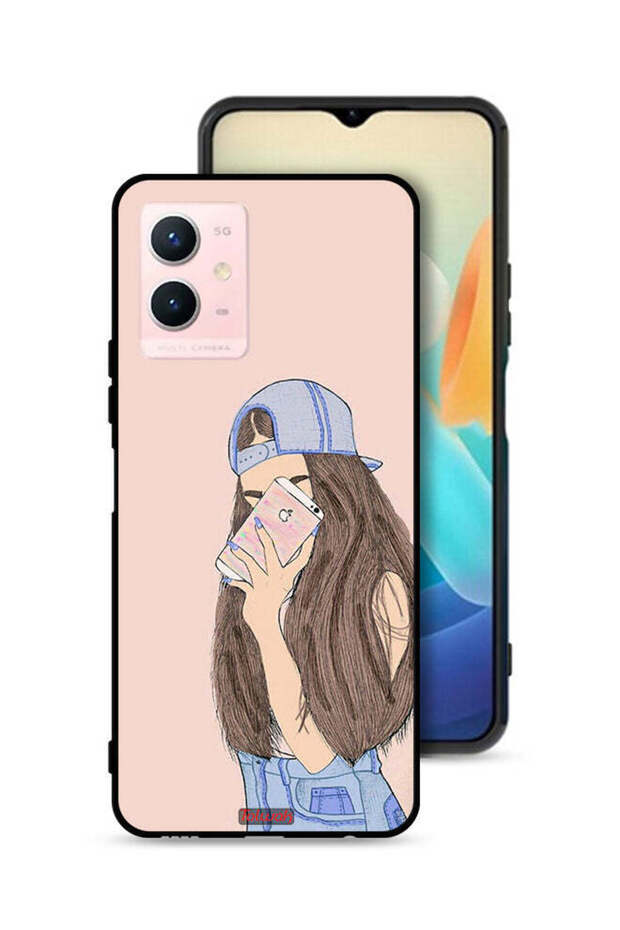 غطاء حماية لهاتف Vivo Y33s 5G لالتقاط صور سيلفي