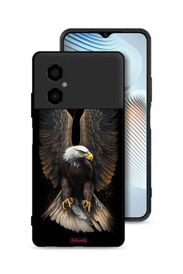 Xiaomi Poco M4 5G Protective Case Cover Eagle Spread Wings