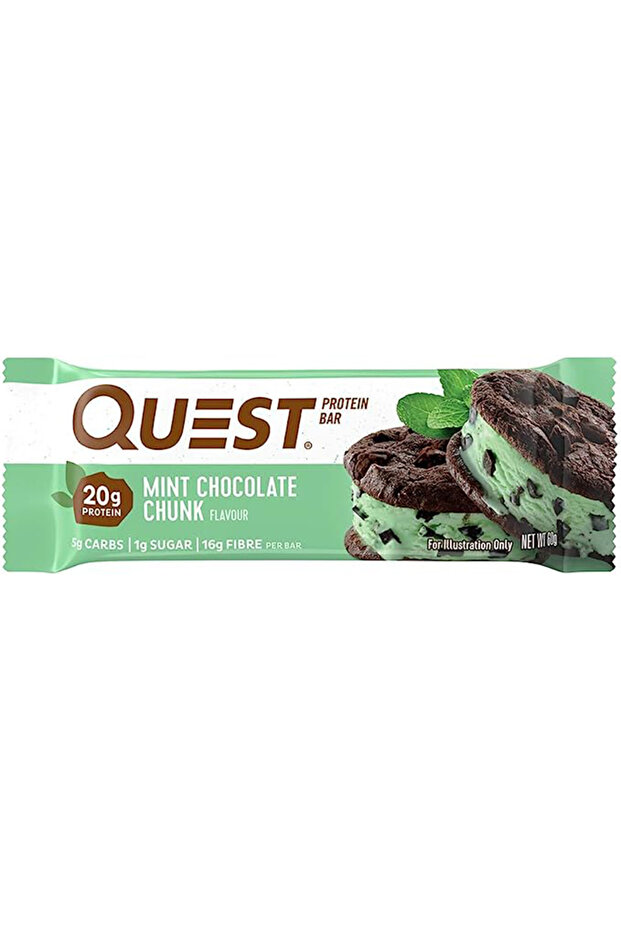 Protein Bar 12 Pcs Mint Chocolate Chunk | Protein Bar | Protein Chocolate