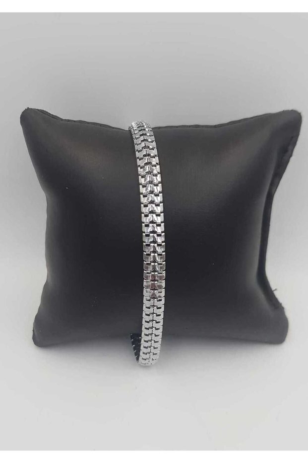 Steel Bracelet - Xuping Steel 7mm Interlocking Gift Bracelet for Lover, Father, Friend