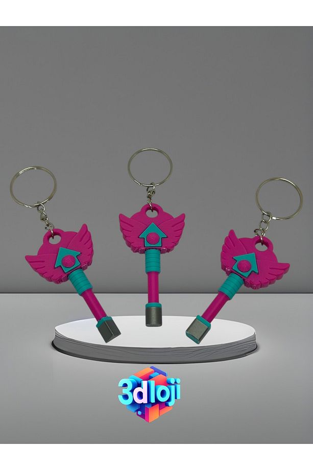 Squid Game Anahtarlık 3'lü Set - 2
