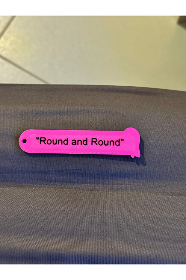 🎵 Squid Game Temalı Spotify Kodlu Anahtarlık – “Round and Round” 🎵 - 3
