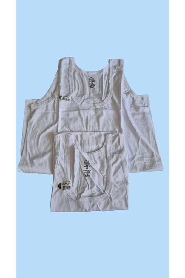 2-Piece Combed Cotton Men's Singlet with Strap