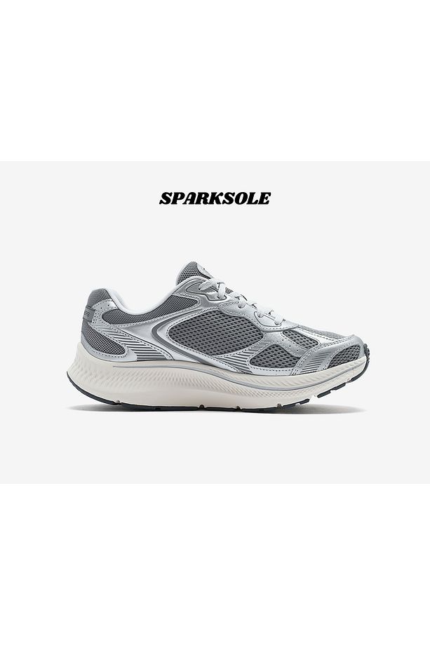Go Run Consistent 2.0-Volt 128633-GYSL Kadın Gri Sneakers -SPARKSOLE - 2