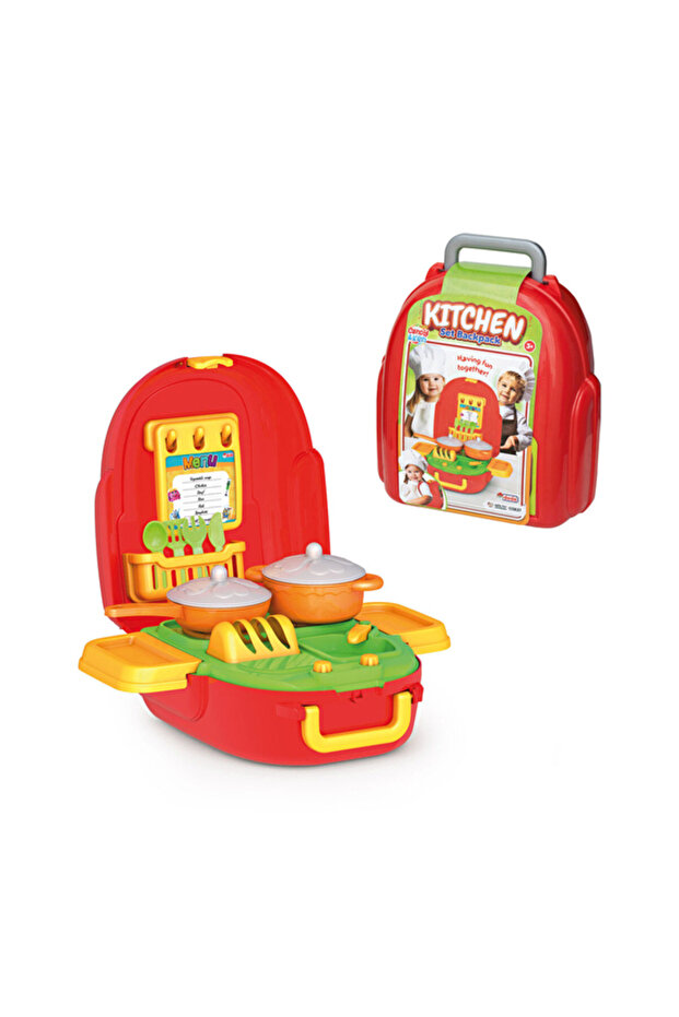 Toy Candy Kitchen Set Backpack - 1
