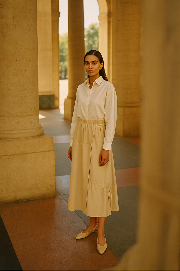 GIRLING DETAILED SKIRT