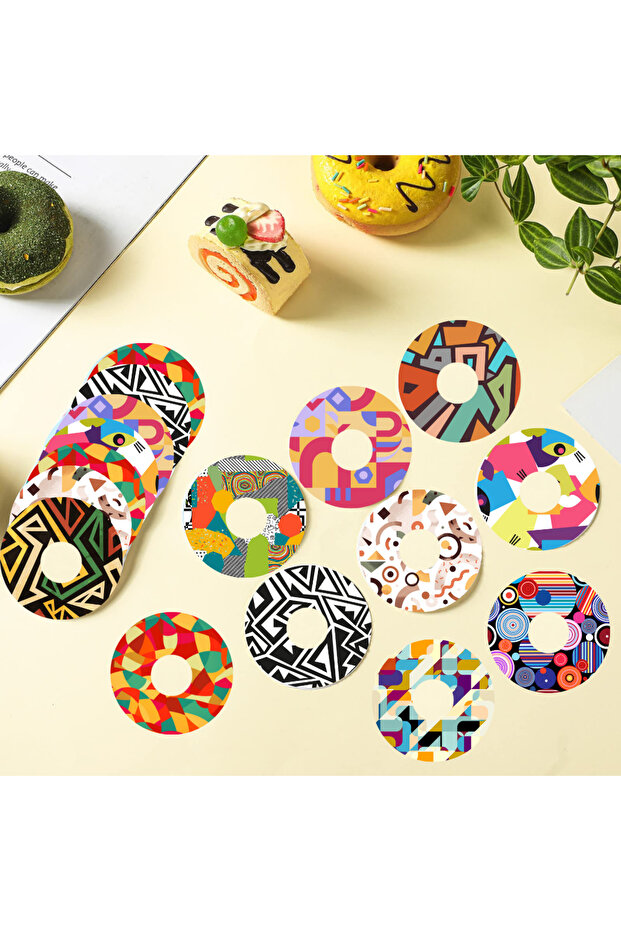 Dexcom G7 Sensör Koruyucu Bant – Geometric - 2