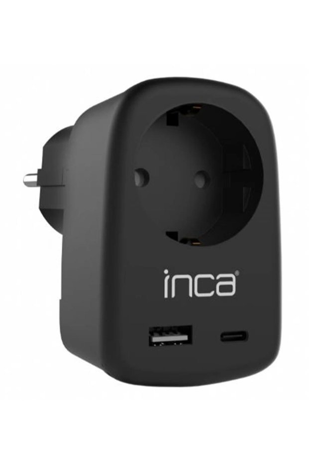 IPW-42SY TYPE-C+ USB-A Giriş Soketli Duvar Prizi