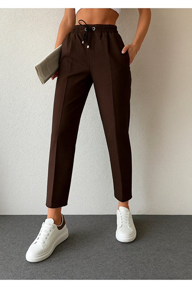 Carrot Leg Sofia Linen Pants