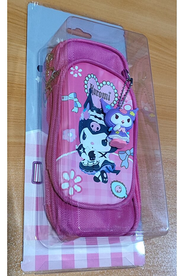 Pencil Case/Bag with Character Figures 2 Compartments Ad76300