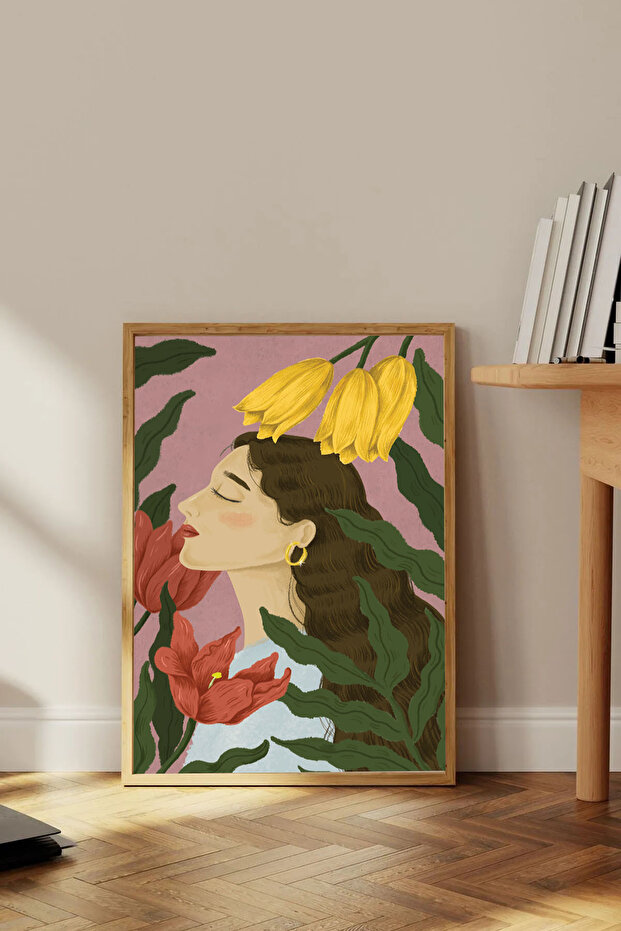 One Piece Wooden Framed Painting Tk0666