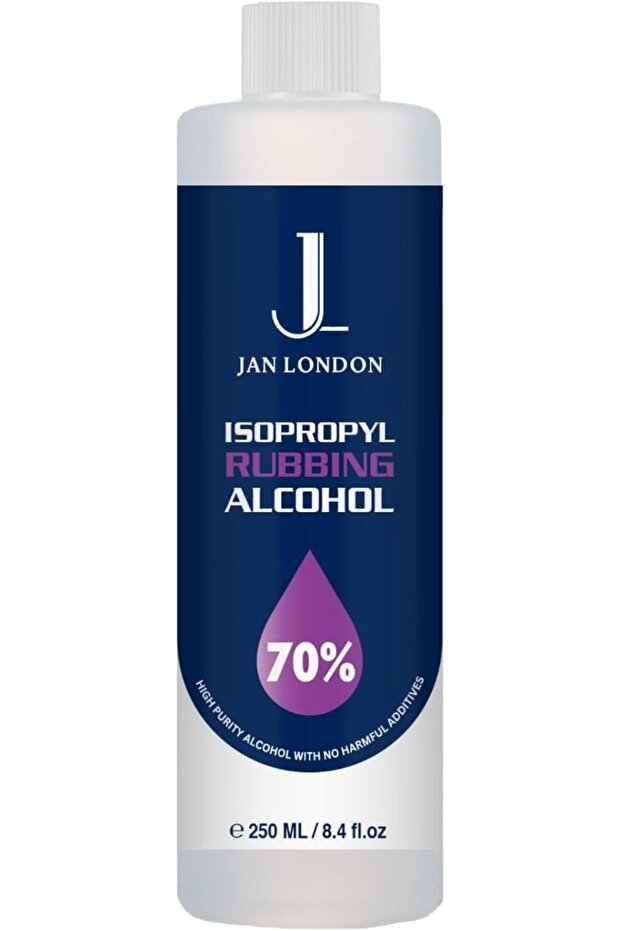 Isopropyl Rubbing Alcohol 70% 250ml | Antiseptic & Cleaner for Wounds, Surfaces & Electronics