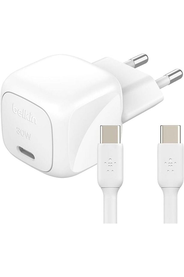 Compact BoostCharge 30W PD Şarj Aleti ve 1mt Type-C Kablo - 1