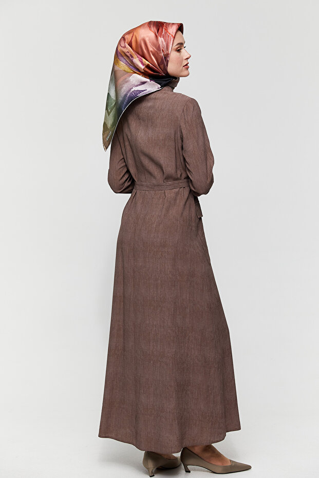 Aerobin Gömlek Elbise - 6