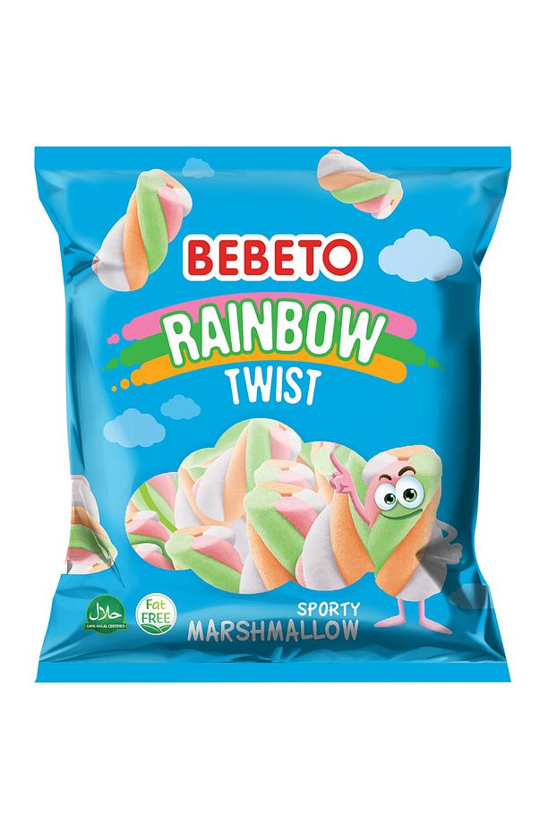 Rainbow Twist 70 Gr. Marshmallow - 1