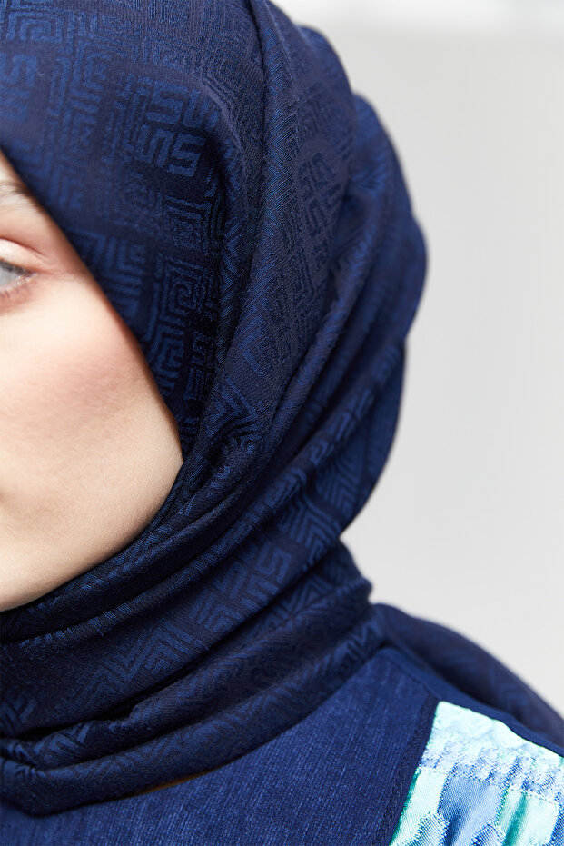 Logolu Lyocell Şal - 2