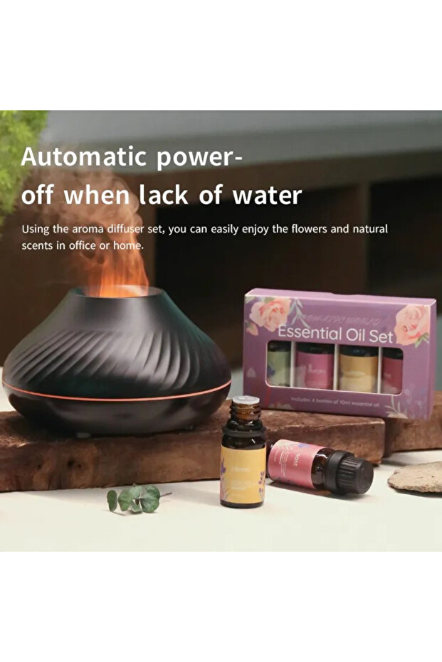 Aromatherapy diffuser set with 4 natural essential oils - 5