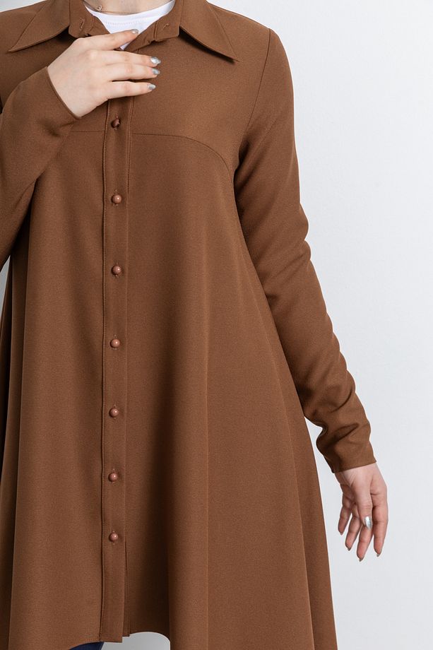 Kadın Krep Kumaş Tunik 1230 - 4
