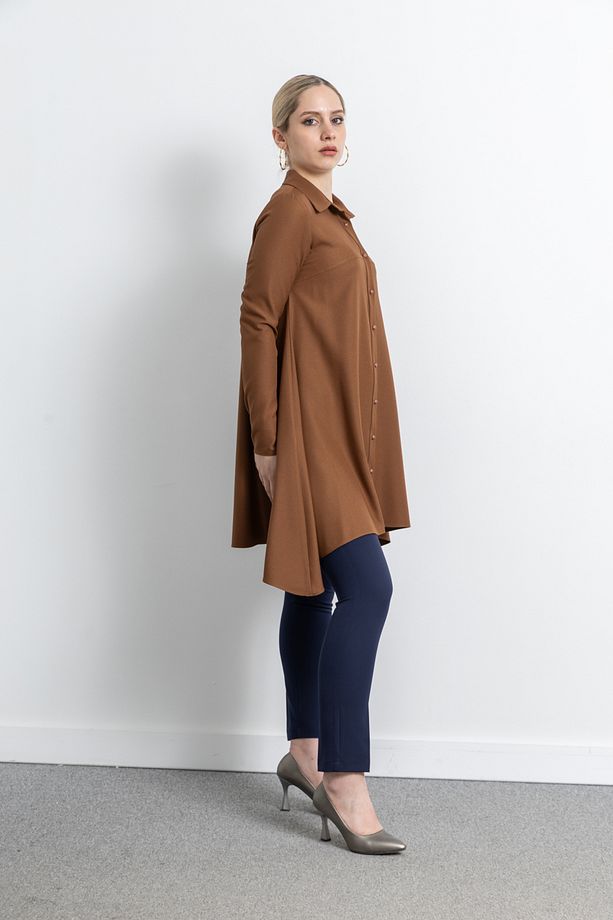 Kadın Krep Kumaş Tunik 1230 - 6