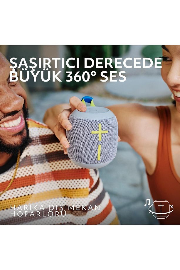 WONDERBOOM 4 Taşınabilir Su Geçirmez Bluetooth Hoparlör, Büyük Bas ve 360 Derece Ses - - 2