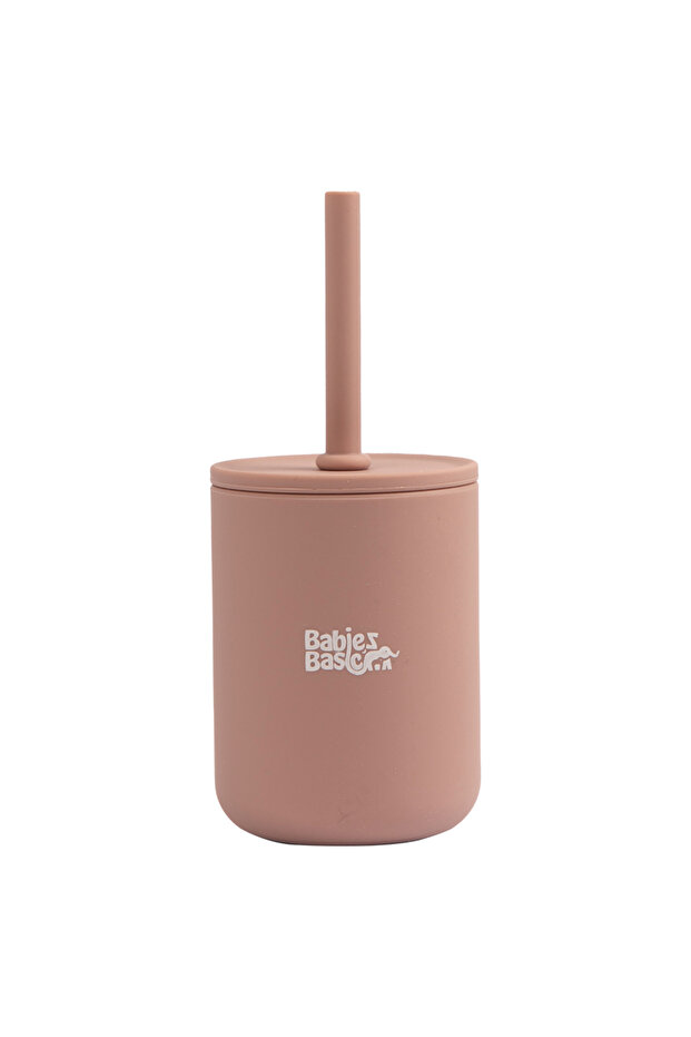 Stage 3 Silicone Cup for Kids, Pink - 1