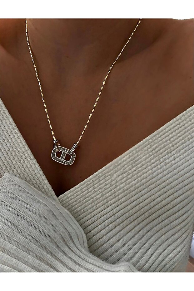 Çelik Hrms Kolye - 1