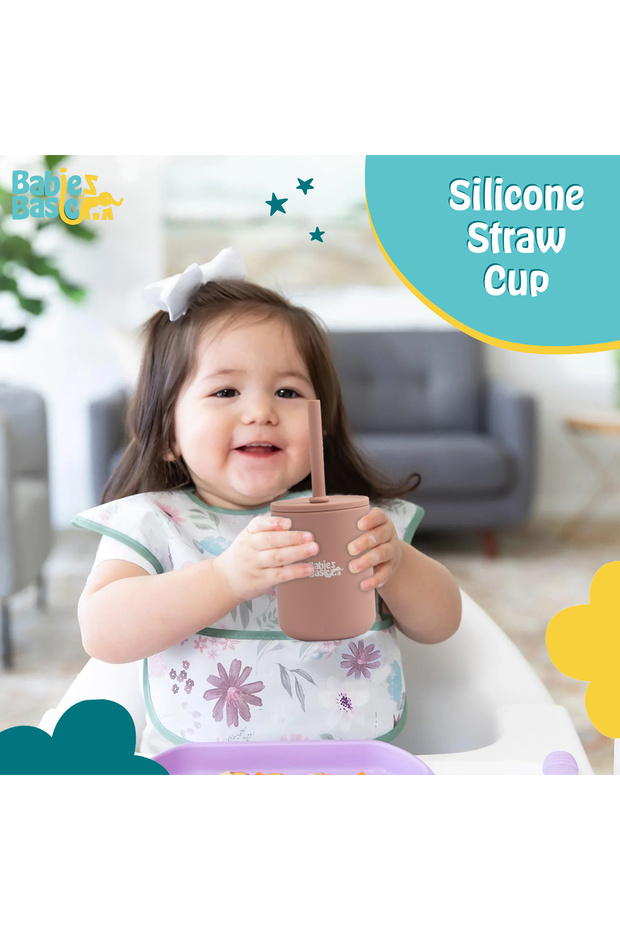 Stage 3 Silicone Cup for Kids, Pink - 2