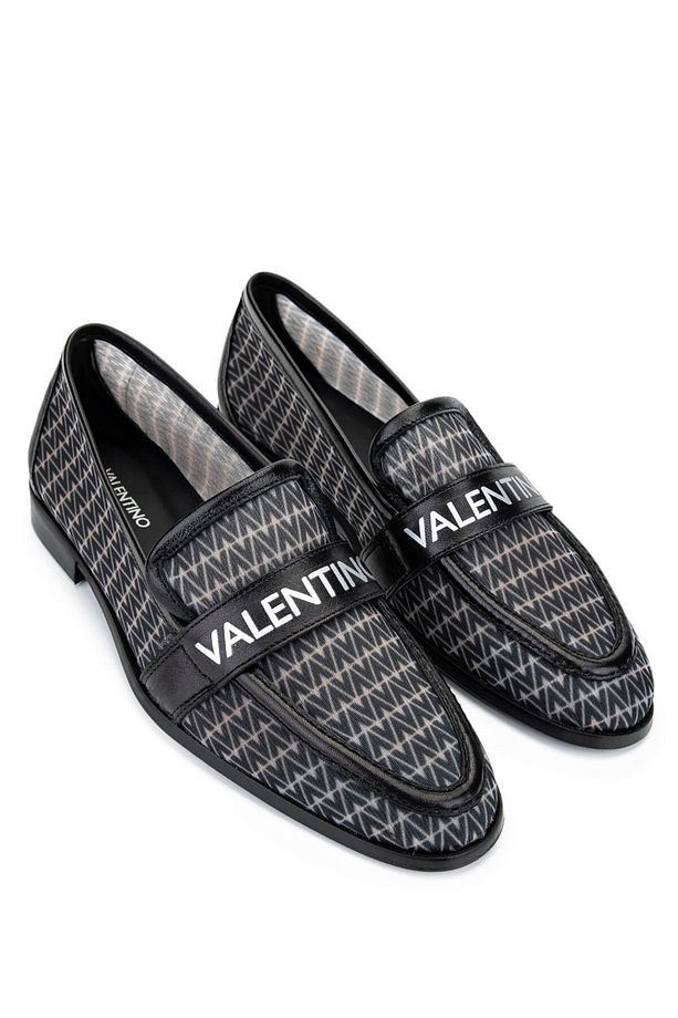 Mario Valentino Kadın Deri & Tekstil Siyah Loafer Ayakkabı - 2