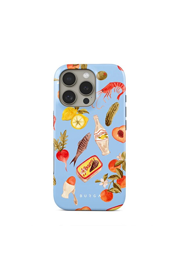 Phone Case Compatible iPhone 16 PRO Hybrid 2-Layer Hard Shell Silicone Protective Case