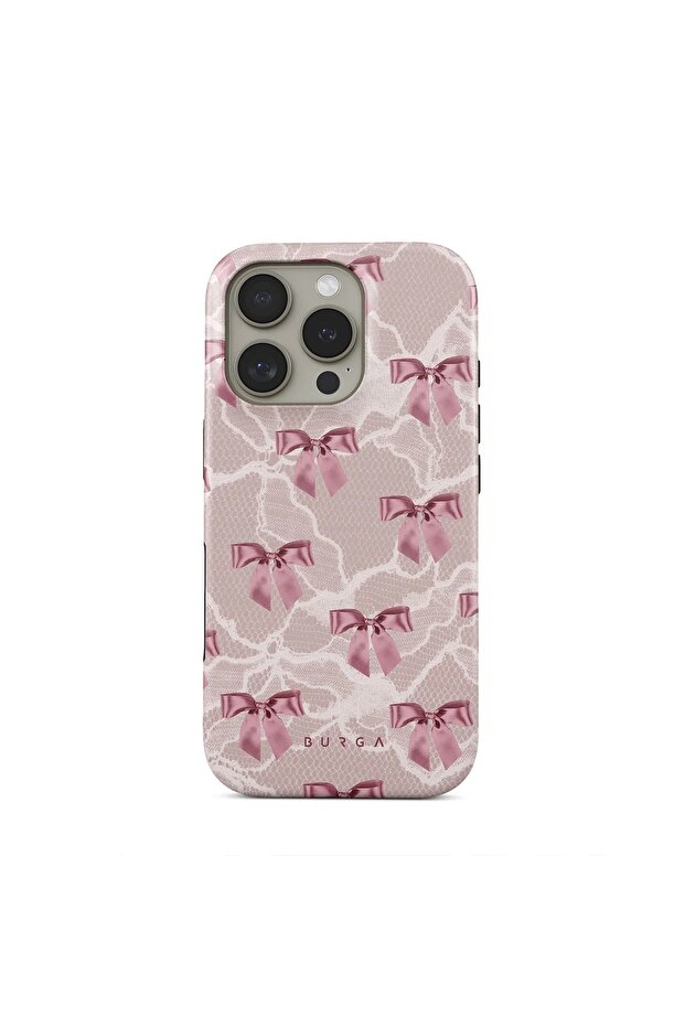 Phone Case Compatible iPhone 16 PRO Hybrid 2-Layer Hard Shell Silicone Protective Case
