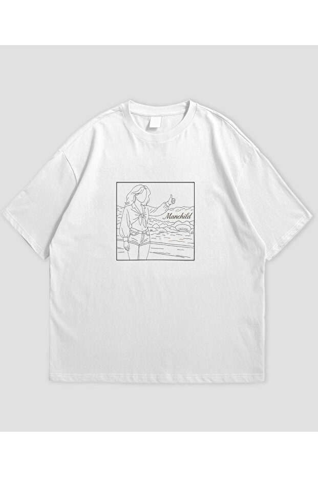 Sabrine Carpenter - Manchild Unisex Oversize T-Shirt
