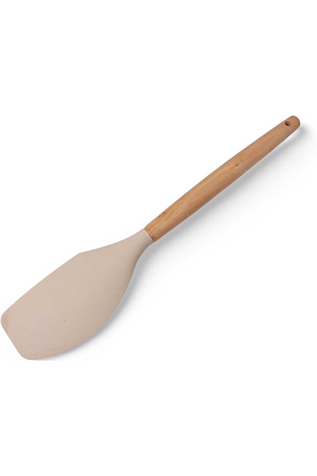 Bambu Saplı Silikon SPATULA 32 cm SMG001 - 1