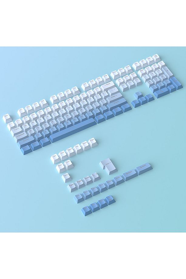 133 Keys PBT Keycaps Klavye Tuş Takımı - 3