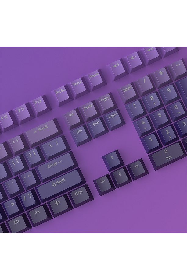 133 Keys PBT Keycaps Klavye Tuş Takımı - 6