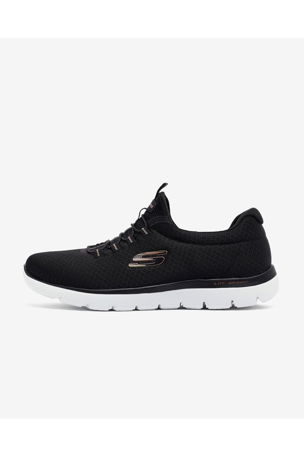Summits women's black / pink gold sport shoes 12980tk bkrg