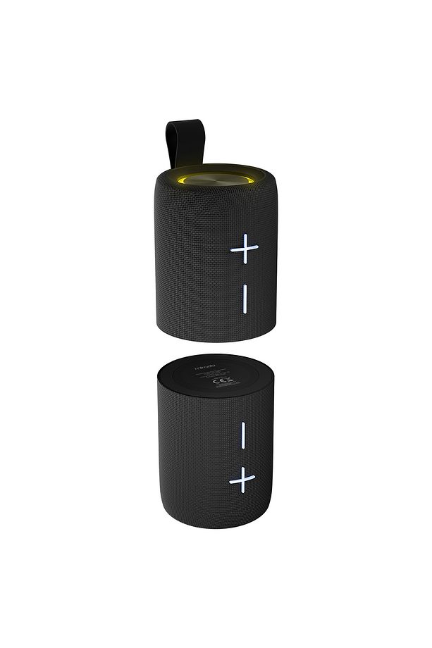 MD-51BT Cyclone Siyah 20W(10Wx2) TWS Mıknatıslı Ayrılabilir Çift Bluetooth Hoparlör - 1