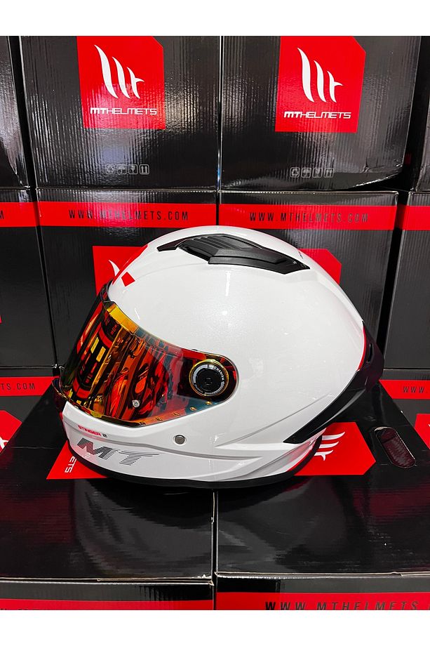 Helmets Stinger 2 solid kask(şeffaf vizörlü) şekilde gönderilecektir - 4