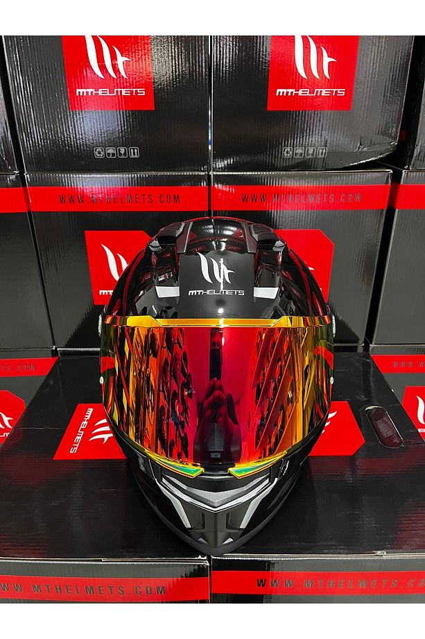Helmets Stinger 2 solid kask(şeffaf vizörlü) şekilde gönderilecektir - 1