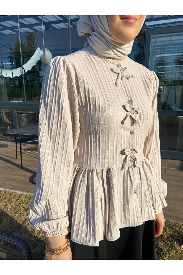 Fiyonklu Gömlek - 1