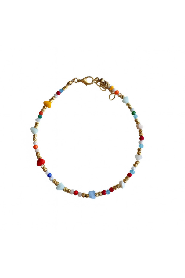 Renkli Boncuk Halhal - 1