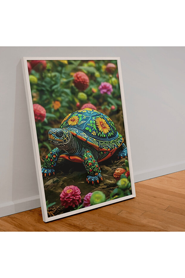 500 Parça Puzzle Renklerin Sessiz Yolcusu Kaplumbağa - 5