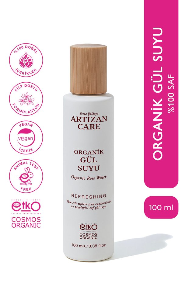 Organic Rose Water - 100 ml