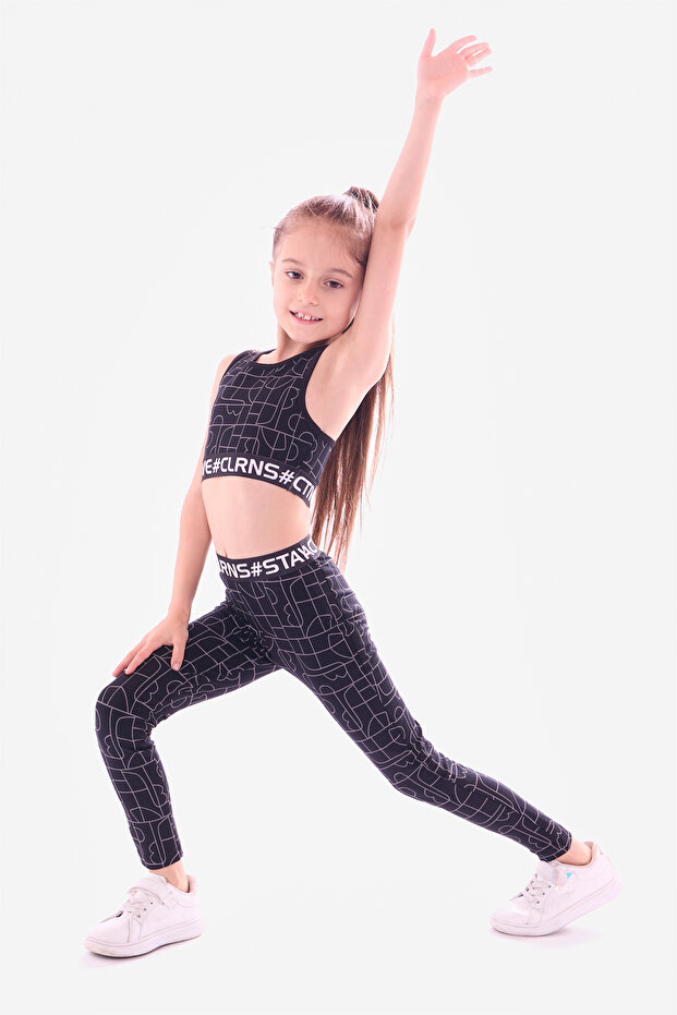 Grafix Baskılı Tayt - 3