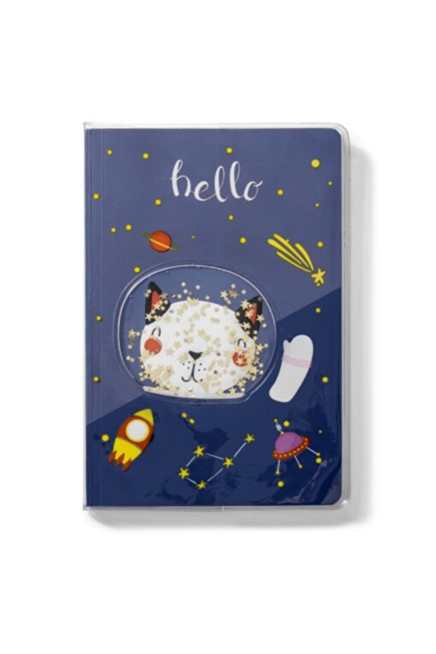 Caiet A5 Cat in Space - 4