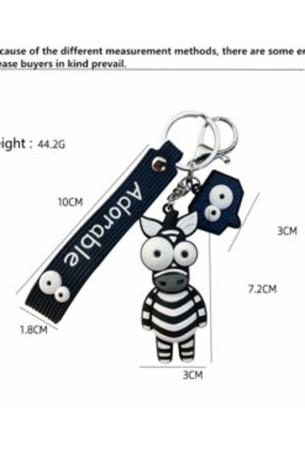 Breloc 3D Zebră - 7