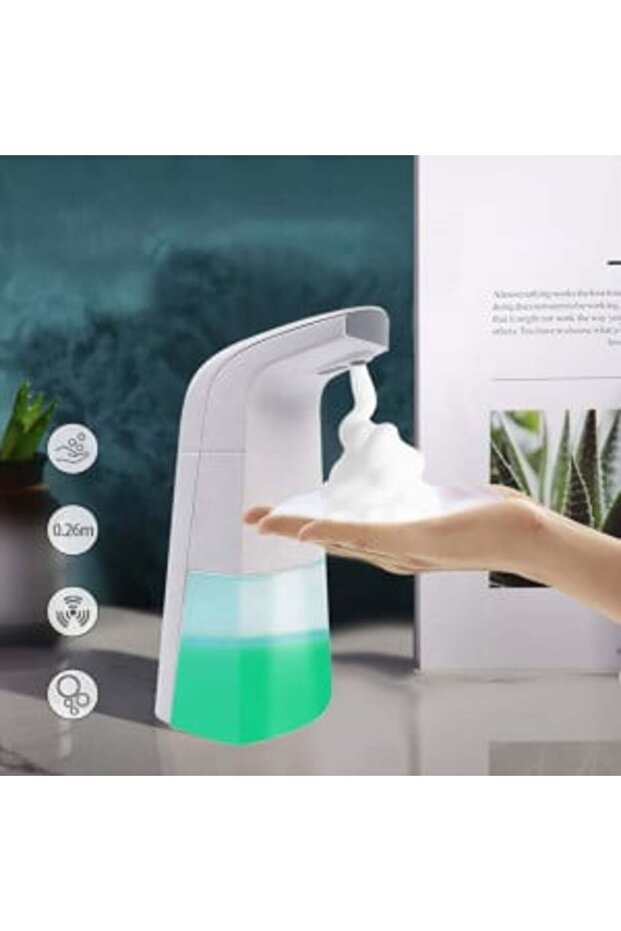 Foaming liquid soap dispenser with sensor - 2