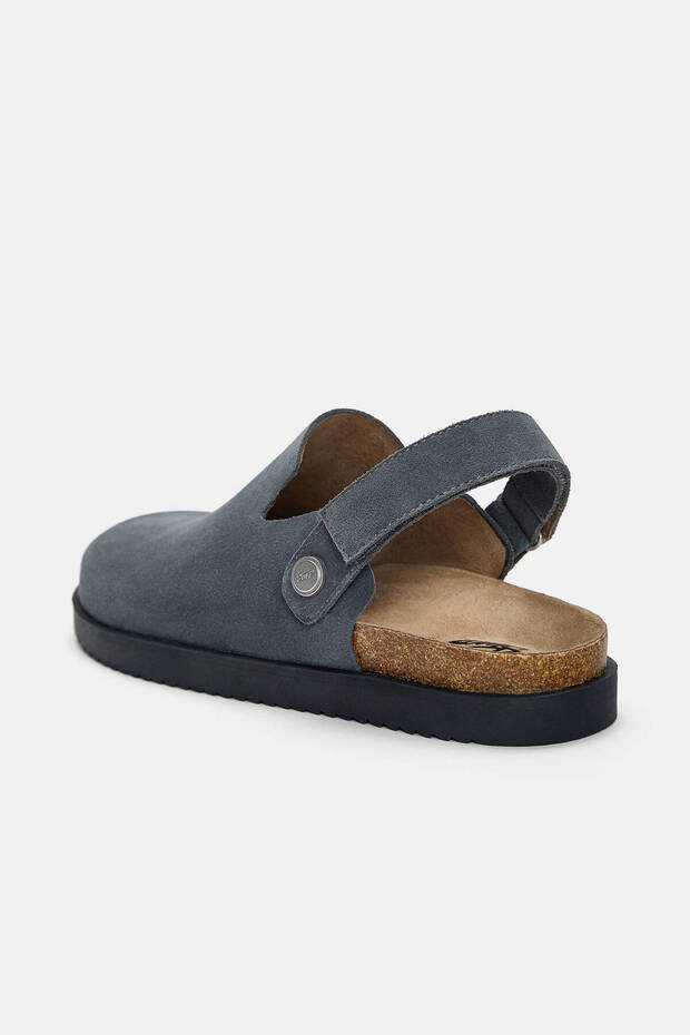 Deri bantlı sabo terlik - 3